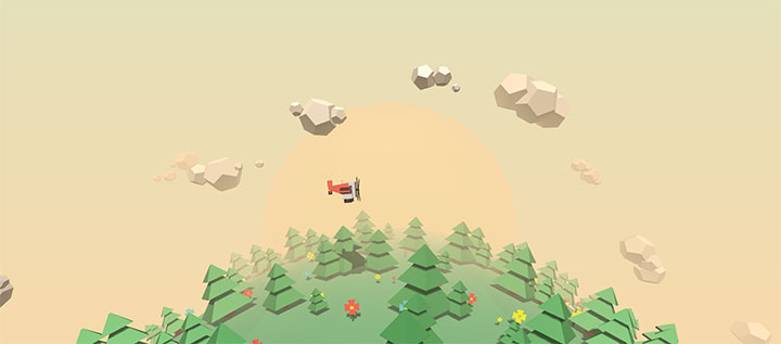 three.js+Canvas飞机飞行场景动画特效-精品资源网