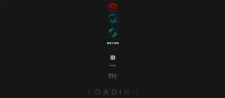 9款漂亮的CSS3 Loading图标加载动画特效-精品资源网