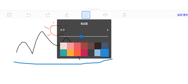 html5 canvas简单的网页签名画板代码